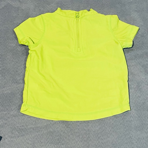 Baby GAP Swim Trunks Rash Guard Bundle Neon SZ 0-6 Months - Picture 4 of 8